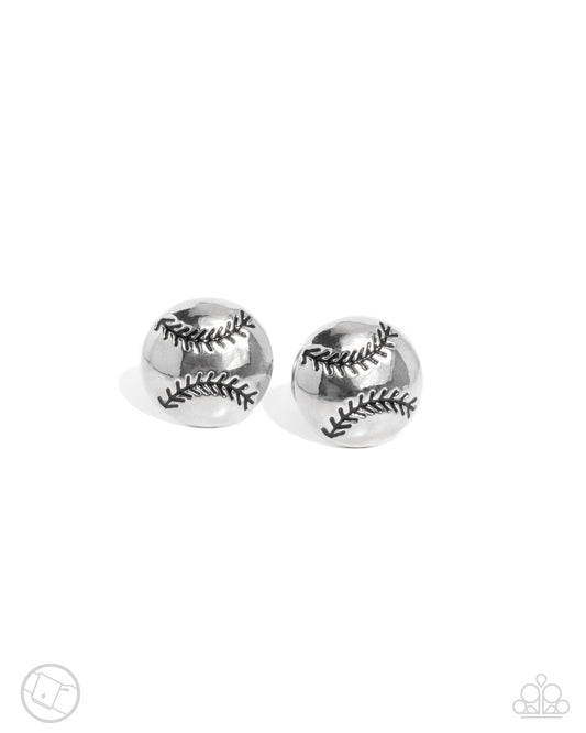 Baseball Backdrop - Silver