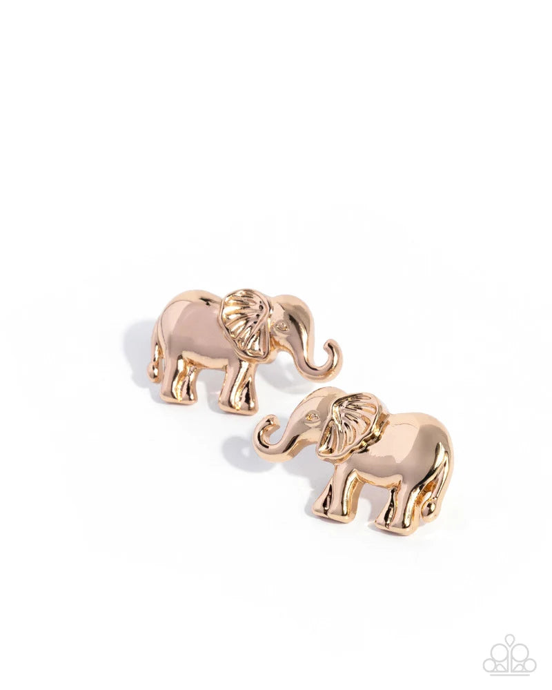 Elephant Eloquence - Gold