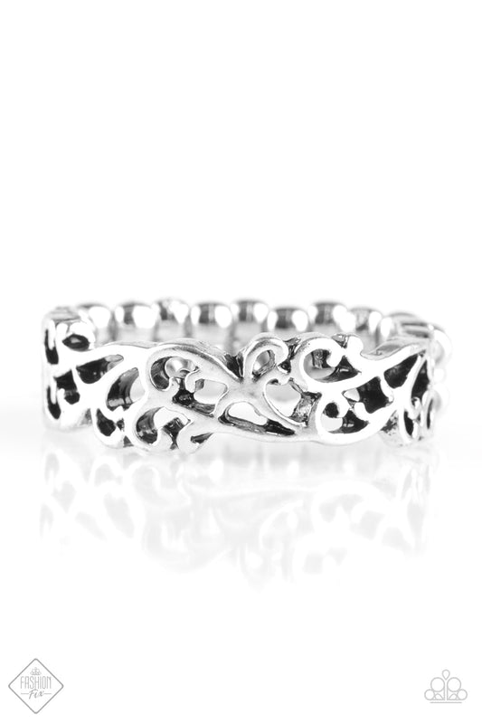 Whimsically Wreathed - Silver